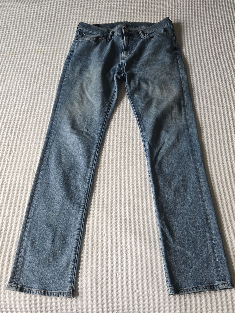 Abercrombie & Fitch Men’s Kennan Straight Jeans Blue 32x34